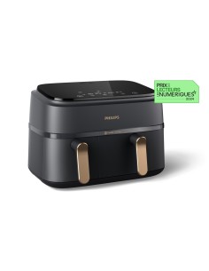 Philips 3000 series Airfryer doppio cestello, friggitrice ad aria da 9.0L, 12 metodi di cottura, App per ricette NA352 00