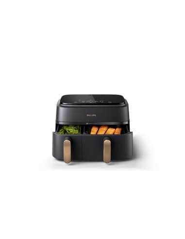 Philips 3000 series Airfryer doppio cestello, friggitrice ad aria da 9.0L, 12 metodi di cottura, App per ricette NA352 00