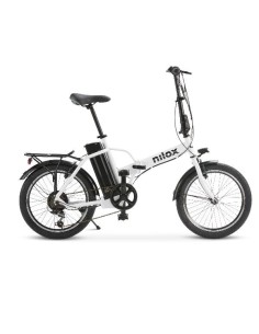 Nilox URBAN - eBike J1 Pro Bianco Acciaio 50,8 cm (20") 23,5 kg