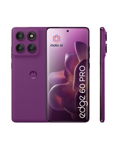 Motorola edge 60 pro con Moto AI (12 512GB, Fotocamera 50+50+10MP, selfie 50MP, Display 6.67" pOLED 120Hz, MediaTek Dimensity