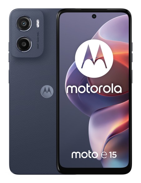 Motorola moto e15 16,9 cm (6.67") Doppia SIM Android 14 Go edition 4G USB tipo-C 2 GB 64 GB 5200 mAh Blu