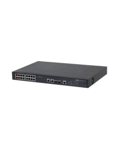 Dahua Technology PoE PFS4218-16ET-240 Non gestito Gigabit Ethernet (10 100 1000) Supporto Power over Ethernet (PoE) 2