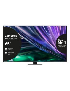 Samsung Smart TV 65” QE65QN85DBTXZT Neo QLED 4K Mini LED Carbon Silver 2024, Processore NQ4 AI GEN2, Tecnologia Quantum Matrix,