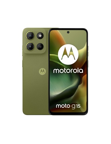 Motorola moto g15 17,1 cm (6.72") Doppia SIM Android 15 4G USB tipo-C 8 GB 256 GB 5200 mAh Verde