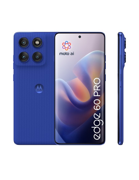 Motorola edge 60 pro con Moto AI (12 512GB, Fotocamera 50+50+10MP, selfie 50MP, Display 6.67" pOLED 120Hz, MediaTek Dimensity
