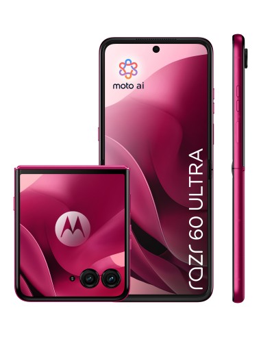 Motorola razr 60 ultra 17,7 cm (6.96") Doppia SIM Android 15 5G USB tipo-C 16 GB 512 GB 4700 mAh Rosa