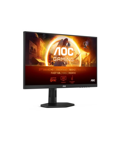 AOC G4 Q27G4XN Monitor PC 68,6 cm (27") 2560 x 1440 Pixel Quad HD LCD Nero, Grigio