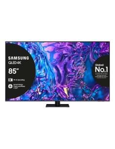 Samsung Q70D TV QLED 4K 85” QE85Q70DATXZT Smart TV Wi-Fi Black 2024, Quantum Processor 4K, 4K AI Upscaling, AirSlim Design, OTS