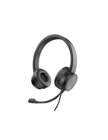 Conceptronic POLONA05BC cuffia e auricolare Cablato A Padiglione Musica e Chiamate USB tipo-C Nero