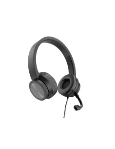 Conceptronic POLONA05B cuffia e auricolare Cablato A Padiglione Musica e Chiamate USB tipo A Nero 2