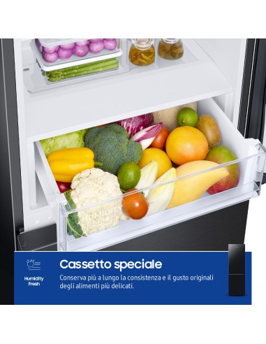 Samsung Frigorifero Combinato EcoFlex 1.85m 344L RB33B610EBN