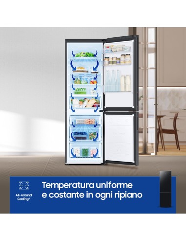 Samsung Frigorifero Combinato EcoFlex 1.85m 344L RB33B610EBN