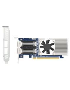 QNAP QXG-100G2SF-CX6 scheda di rete e adattatore Interno Fibra 100000 Mbit s