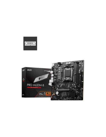 MSI PRO A620M-B scheda madre AMD A620 Socket AM5 micro ATX