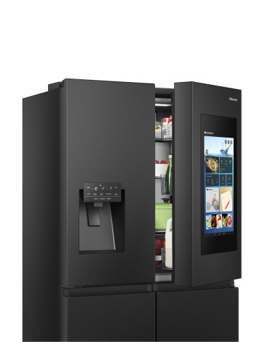 Hisense RQ760N4IFE frigorifero side-by-side Libera installazione 577 L E Nero