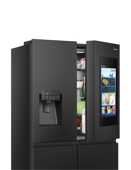 Hisense RQ760N4IFE frigorifero side-by-side Libera installazione 577 L E Nero