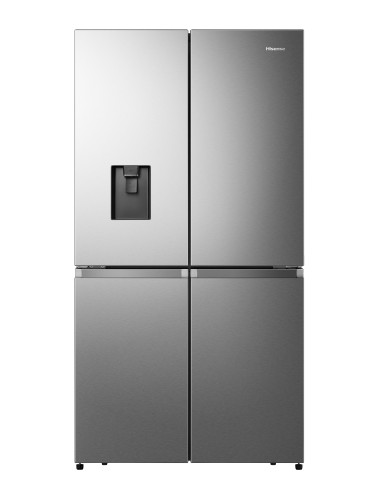 Hisense RQ758N4SWSE frigorifero side-by-side Libera installazione 606 L E Acciaio inox