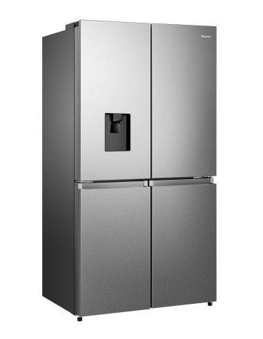 Hisense RQ758N4SWSE frigorifero side-by-side Libera installazione 606 L E Acciaio inox