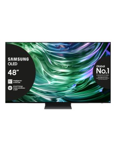 Samsung TV OLED 4K 48” QE48S90DAEXZT Smart TV Wi-Fi Graphite Black 2024, Processore NQ4 AI GEN2, Self-illuminating pixels,