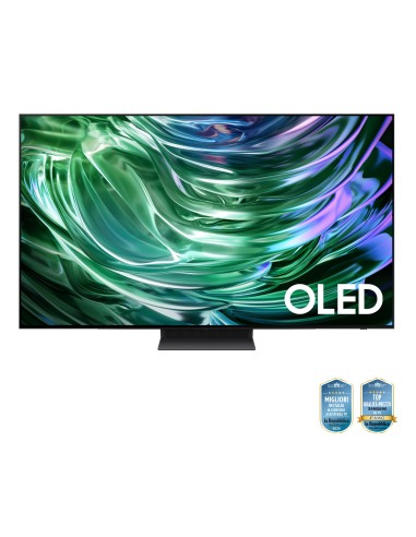 Samsung TV OLED 4K 77” QE77S90DAEXZT Smart TV Wi-Fi Graphite Black 2024, Processore NQ4 AI GEN2, Self-illuminating pixels,