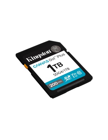 Kingston Technology Canvas Go! Plus 1TB SDXC Canvas Go Plus Gen4 200MB s C10 UHS-I U3 V30