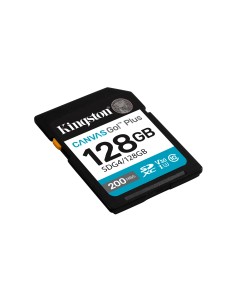 Kingston Technology Canvas Go! Plus 128GB SDXC Canvas Go Plus Gen4 200MB s C10 UHS-I U3 V30 2