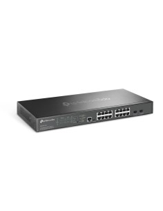 TP-Link Omada SG3218XP-M2 switch di rete Gestito L2+ 2.5G Ethernet (100 1000 2500) Supporto Power over Ethernet (PoE) 1U Nero 2