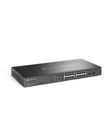 TP-Link Omada SG3218XP-M2 switch di rete Gestito L2+ 2.5G Ethernet (100 1000 2500) Supporto Power over Ethernet (PoE) 1U Nero