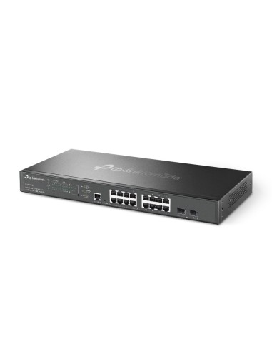 TP-Link Omada SG3218XP-M2 switch di rete Gestito L2+ 2.5G Ethernet (100 1000 2500) Supporto Power over Ethernet (PoE) 1U Nero