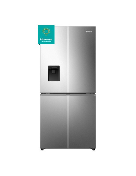 Hisense RQ5P470SMIE frigorifero con congelatore 482 L E Argento, Acciaio inox