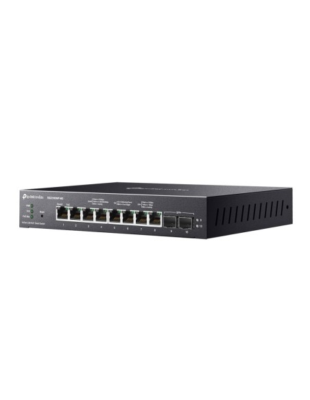 TP-Link Omada SG2210XMP-M2 switch di rete Gestito L2 L2+ 2.5G Ethernet (100 1000 2500) Supporto Power over Ethernet (PoE)