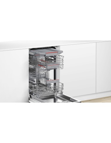 Bosch Serie 4 SPV4EMX25E Lavastoviglie da incasso a scomparsa totale 45 cm Classe D