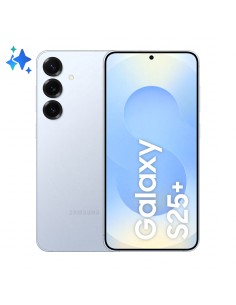 Samsung Galaxy S25+ Smartphone AI, Display 6.7'' QHD+ Dynamic AMOLED 2X, Fotocamera 50MP, RAM 12GB, 256GB, 4.900 mAh, Icyblue