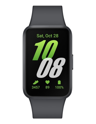 Samsung Galaxy Fit3 4,06 cm (1.6") AMOLED 40 mm Digitale 256 x 402 Pixel Touch screen Grigio