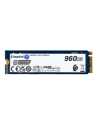 Kingston Technology 960G DC2000B PCIe 4.0 M.2 2280 Enterprise SSD