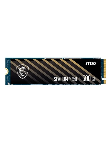 MSI Spatium M450 PCIe 4.0 NVMe M.2 500GB PCI Express 4.0 3D NAND