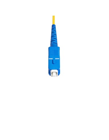 StarTech.com Cavo in fibra ottica simplex monomodale OS2 da SC a SC (UPC) da 100 m, 9 125µm, 40G 100G, Insensibile alla