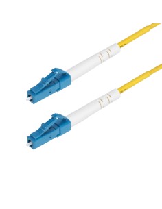 StarTech.com Cavo in fibra ottica simplex monomodale OS2 da LC a LC (UPC) da 1m, 9 125µm, 40G 100G, insensibile alla piegatura,
