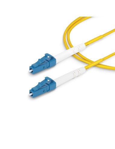 StarTech.com Cavo in fibra ottica simplex monomodale OS2 da LC a LC (UPC) da 3m, 9 125µm, 40G 100G, insensibile alla piegatura,