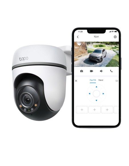 TP-Link Tapo TC41 V2 Sferico Telecamera di sicurezza IP Interno e esterno 2304 x 1296 Pixel Soffitto Parete Palo
