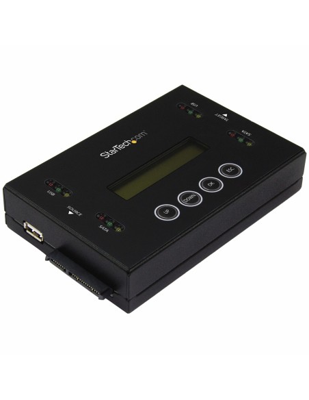 StarTech.com Docking Station per Hard Disk a 2 Slot - Duplicatore ed Eraser Standalone 1 1 con funzione Clone per Chiavette USB