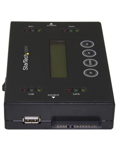 StarTech.com Docking Station per Hard Disk a 2 Slot - Duplicatore ed Eraser Standalone 1 1 con funzione Clone per Chiavette USB