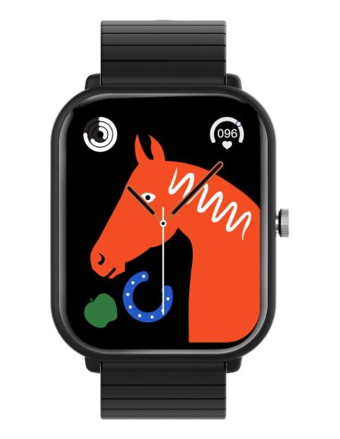 Celly TRAINERMATE2BK smartwatch e orologio sportivo 5,11 cm (2.01") Digitale 240 x 296 Pixel Touch screen Nero