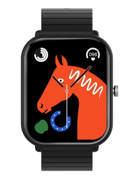 Celly TRAINERMATE2BK smartwatch e orologio sportivo 5,11 cm (2.01") Digitale 240 x 296 Pixel Touch screen Nero