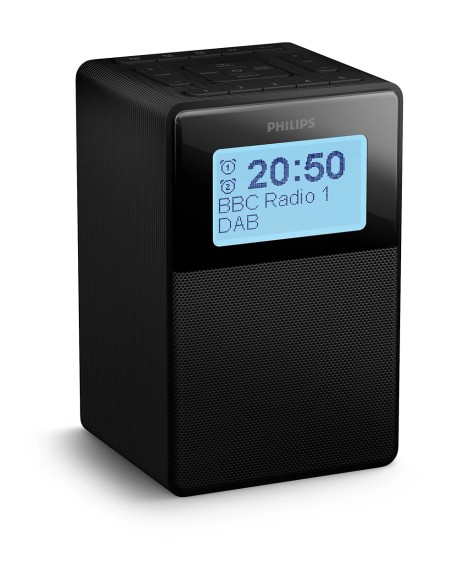 Philips TAR5100 10 sveglia Sveglia digitale Nero