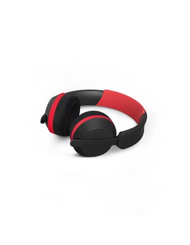 Philips 6000 series TAA6219BK 00 cuffia e auricolare Cuffie Wireless A Padiglione MUSICA Bluetooth Nero, Rosso