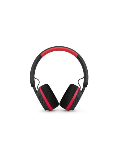 Philips 6000 series TAA6219BK 00 cuffia e auricolare Cuffie Wireless A Padiglione MUSICA Bluetooth Nero, Rosso