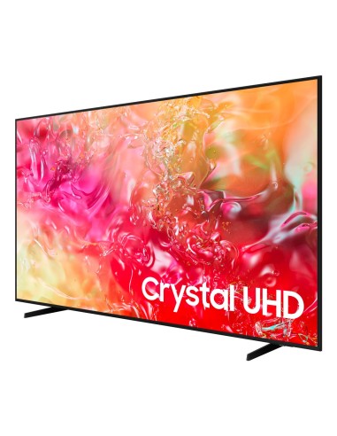 Samsung TV Crystal UHD 4K 75” UE75DU7170UXZT Smart TV Wi-Fi Black 2024, Processore Crystal 4K, 4K Upscaling, Slim Look Design,