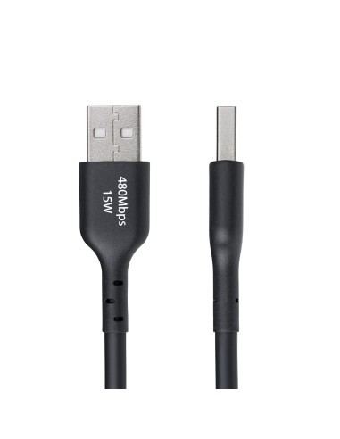 StarTech.com Cavo di Ricarica USB-A a USB-C da 4m - Cavetto di Carica Rapida USB-A a Type-C da 3A, Cavo per Trasferimento Dati