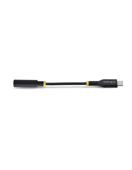 StarTech.com Adattatore Audio da USB-C a Jack 3,5 mm - Dongle USB Type-C a Jack TRRS per Cuffie e Auricolari, DAC Hi-Fi a 32